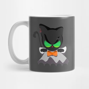 punk cat ghost Mug